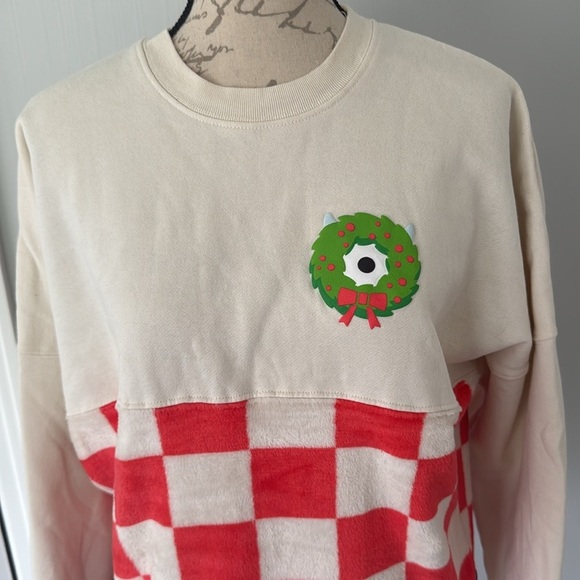 DISNEY PIXAR 2022 CHRISTMAS CHECKERED SPIRIT JERSEY Adult Small - Picture 11 of 13